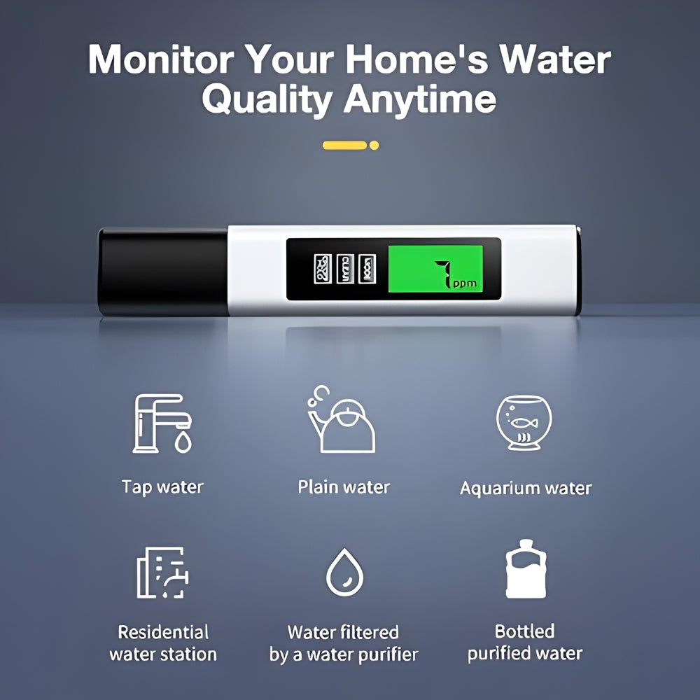 Hydrovess™ 4-in-1 Digital Water Tester
